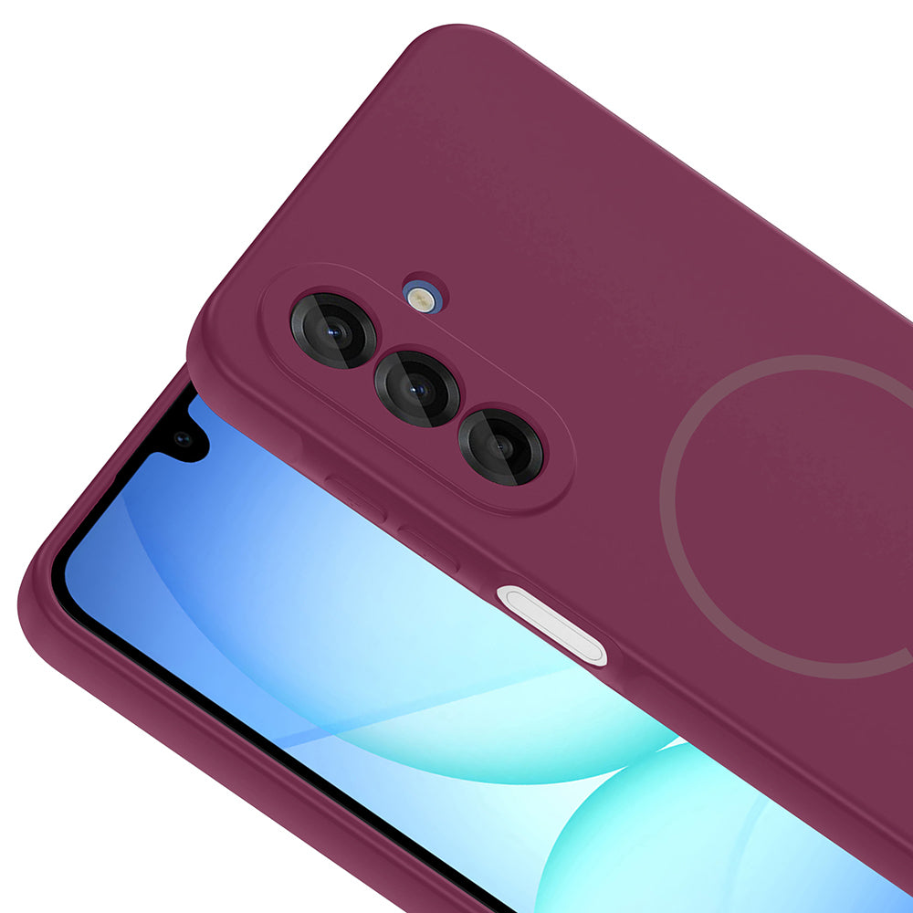 Galaxy A16 Kılıf M-safe Şarj Özellikli Meta Kapak Pembe