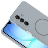 Galaxy A16 Kılıf M-safe Şarj Özellikli Meta Kapak Pembe