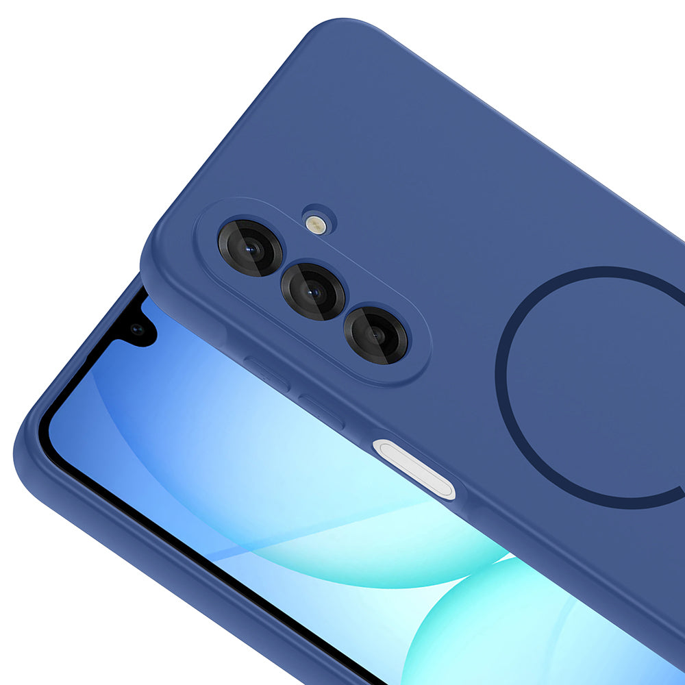 Galaxy A16 Kılıf M-safe Şarj Özellikli Meta Kapak Siyah