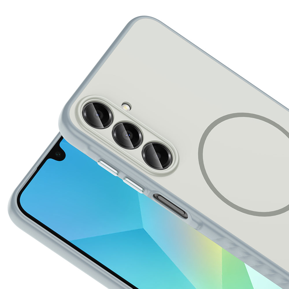Galaxy A16 Kılıf M-safe Şarj Özellikli Zore Tea Kapak Lacivert