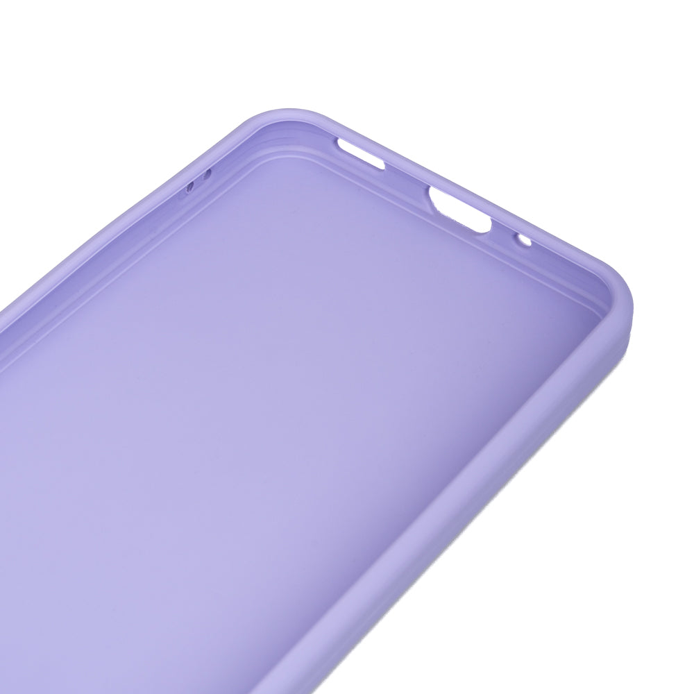 Galaxy A16 Kılıf Zore Biye Silikon Lila