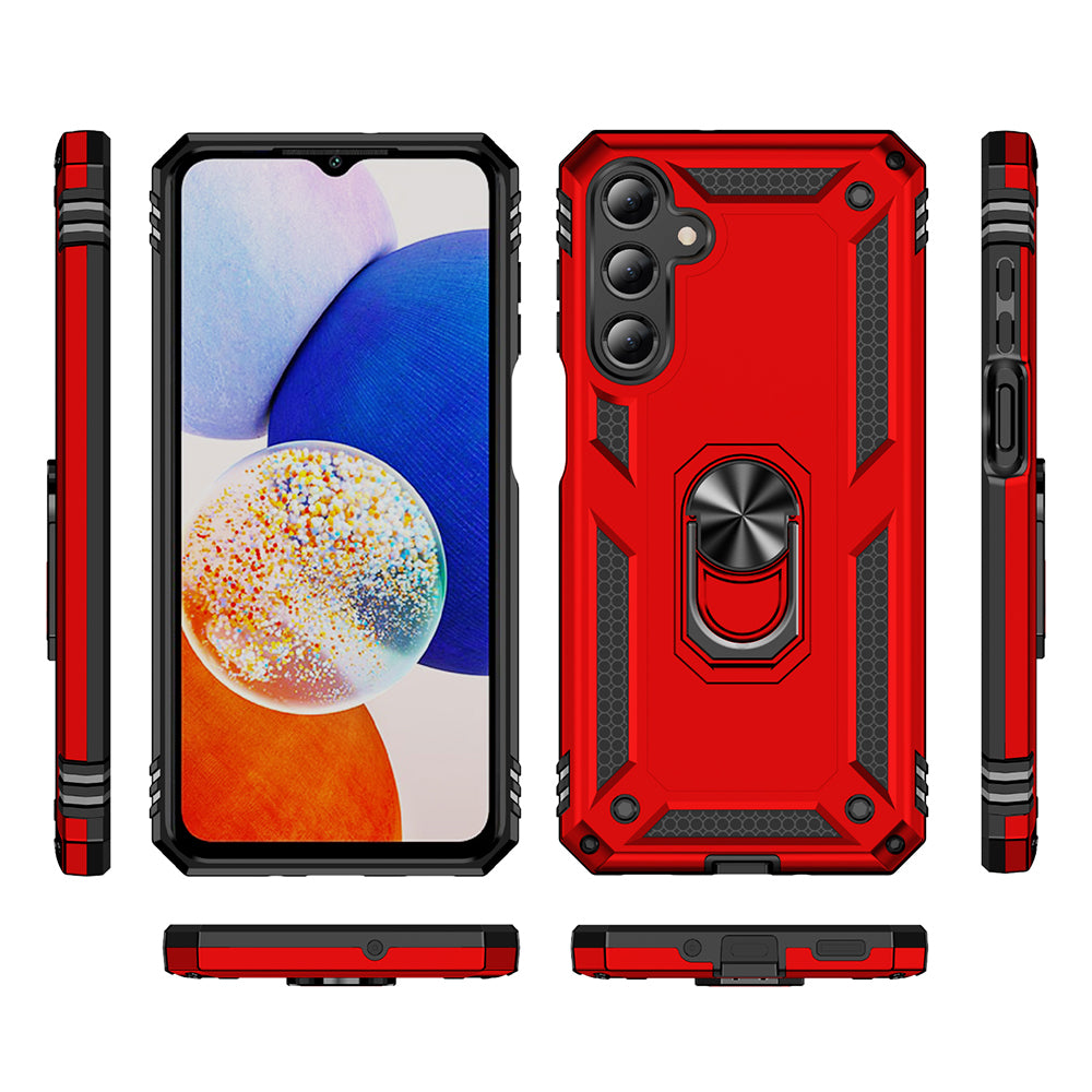 Galaxy A16 Kılıf Zore Vega Kapak Kırmızı