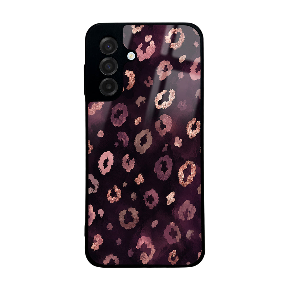 Galaxy A17 Kılıf Kamera Korumalı Desenli Zore Lusi Kapak Pembe Leopar