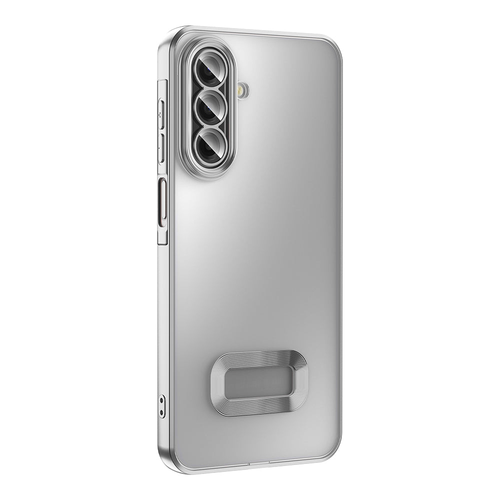 Galaxy A17 Kılıf Kamera Korumalı Logo Gösteren Zore Omega Kapak Rose Gold