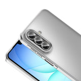 Galaxy A17 Kılıf Kamera Korumalı Logo Gösteren Zore Omega Kapak Gold