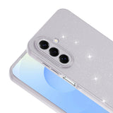Galaxy A17 Kılıf Kamera Korumalı Simli Lüks Zore Koton Kapak Mor