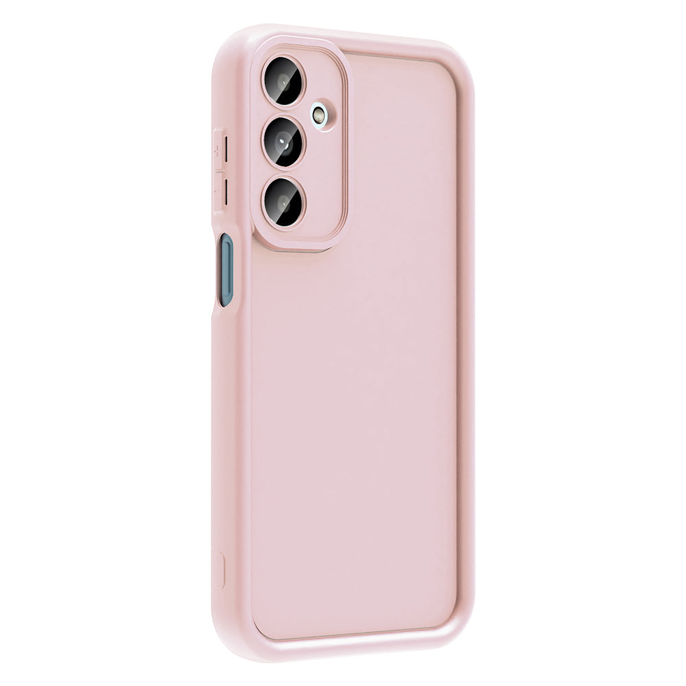 Galaxy A17 Kılıf Kamera Korumalı Ananas Kapak Pembe