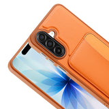 Galaxy A17 Kılıf Kartlıklı Zore X-Kart Silikon Kapak Lacivert
