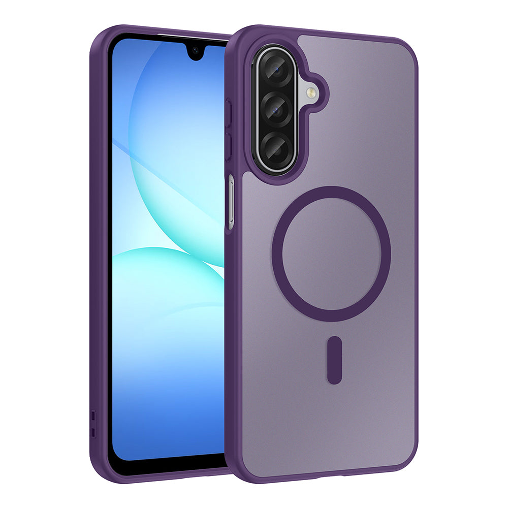Galaxy A17 Kılıf M-safe Şarj Özellikli Babet Kapak Derin Mor