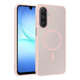 Galaxy A17 Kılıf M-safe Şarj Özellikli Babet Kapak Pembe