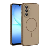 Galaxy A17 Kılıf M-safe Şarj Özellikli Zore Tea Kapak Gold