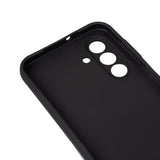 Galaxy A17 Kılıf Zore Biye Silikon Siyah