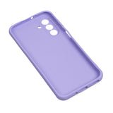 Galaxy A17 Kılıf Zore Biye Silikon Lila