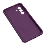 Galaxy A17 Kılıf Zore Biye Silikon Lila