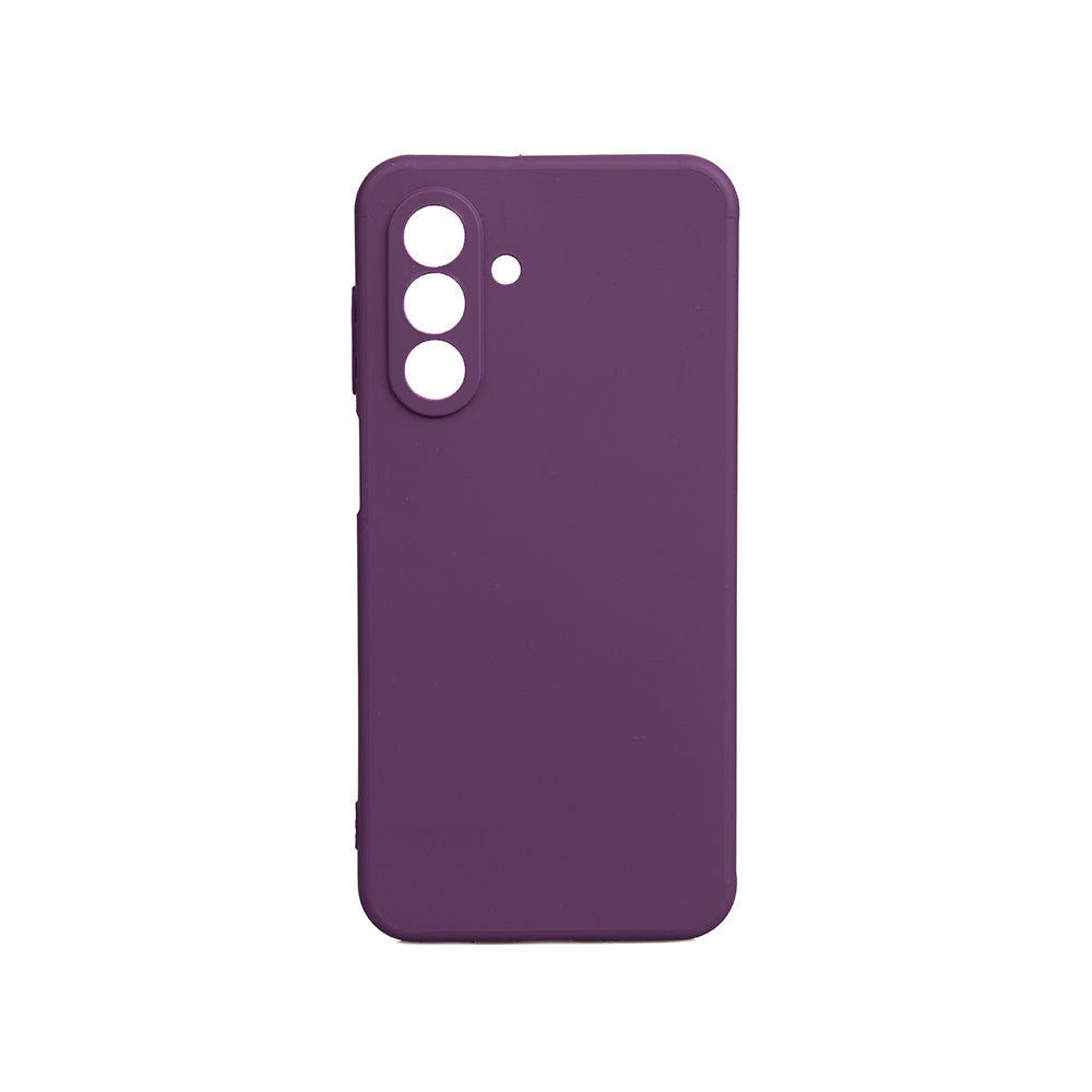 Galaxy A17 Kılıf Zore Biye Silikon Mor