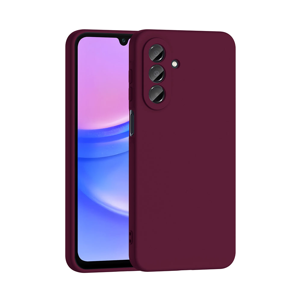 Galaxy A17 Kılıf Zore Mara Lansman Kapak Koyu Mor