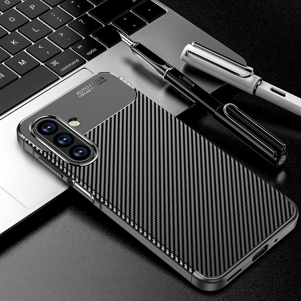 Galaxy A17 Kılıf Zore Negro Silikon Kapak Siyah