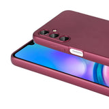 Galaxy A17 Kılıf Premier Silikon Kapak Saks Mavi