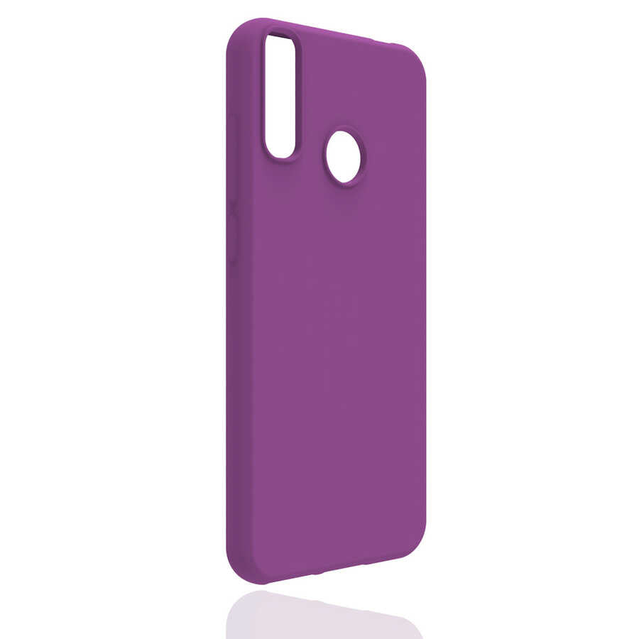 Galaxy A20 Kılıf Zore Biye Silikon Mor
