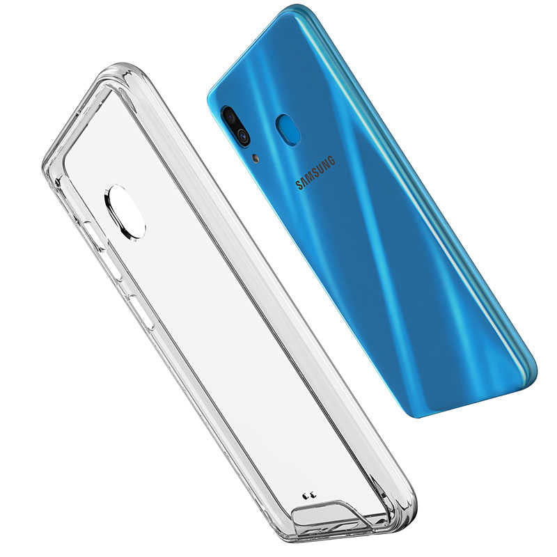 Galaxy A20 Kılıf Zore Gard Silikon Renksiz