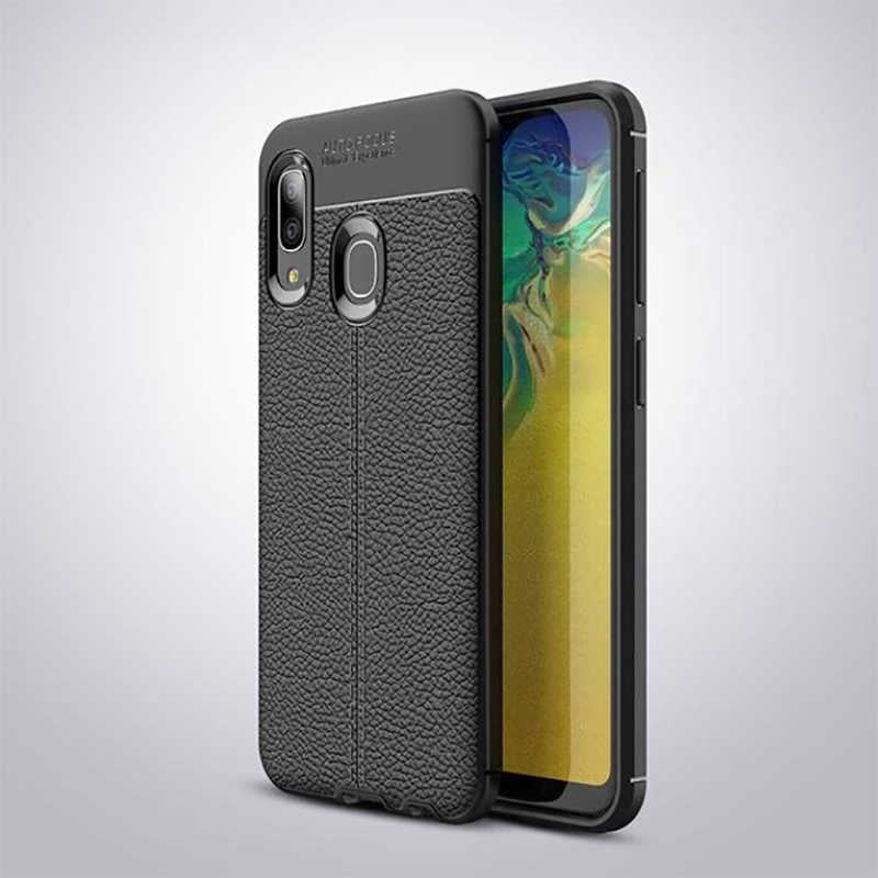 Galaxy A20 Kılıf Zore Niss Silikon Kapak Kırmızı