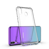 Galaxy A20 Kılıf Zore Nitro Anti Shock Silikon Renksiz