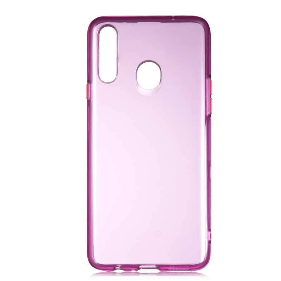 Galaxy A20S Kılıf Zore Bistro Kapak Mor
