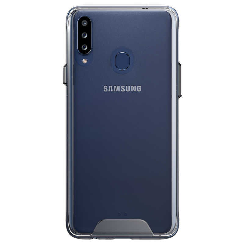 Galaxy A20S Kılıf Zore Gard Silikon Renksiz