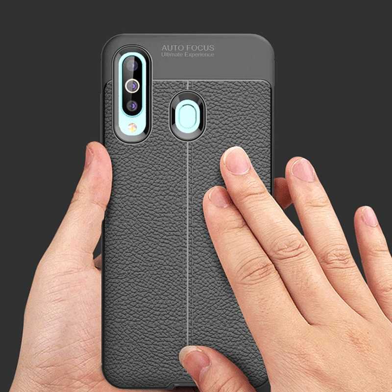 Galaxy A20S Kılıf Zore Niss Silikon Kapak Kırmızı