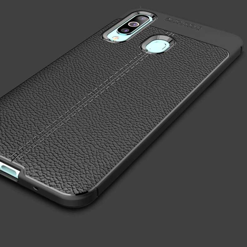 Galaxy A20S Kılıf Zore Niss Silikon Kapak Kırmızı