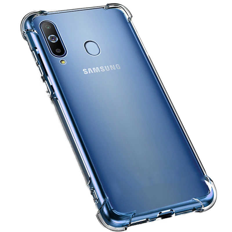 Galaxy A20S Kılıf Zore Nitro Anti Shock Silikon Renksiz