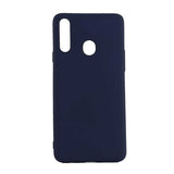 Galaxy A20S Kılıf Zore Premier Silikon Kapak Lacivert