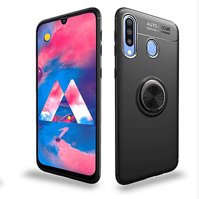 Galaxy A20S Kılıf Zore Ravel Silikon Kapak Siyah