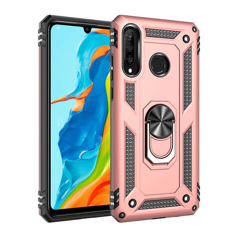 Galaxy A20S Kılıf Zore Vega Kapak Gri