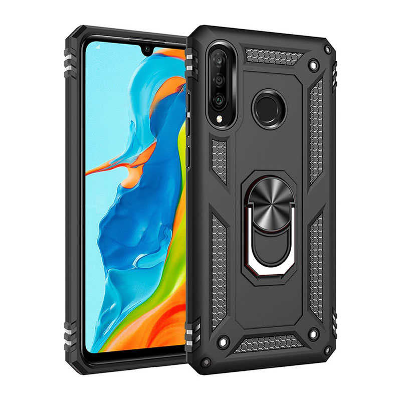 Galaxy A20S Kılıf Zore Vega Kapak Siyah