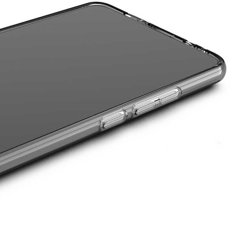 Galaxy A21 Kılıf Zore Süper Silikon Kapak Renksiz