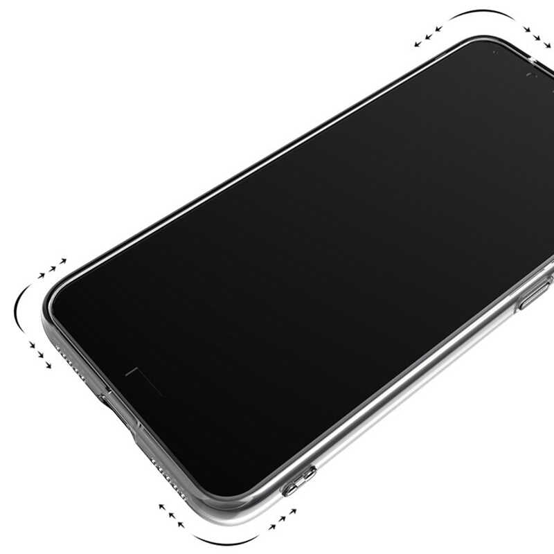 Galaxy A21 Kılıf Zore Süper Silikon Kapak Renksiz