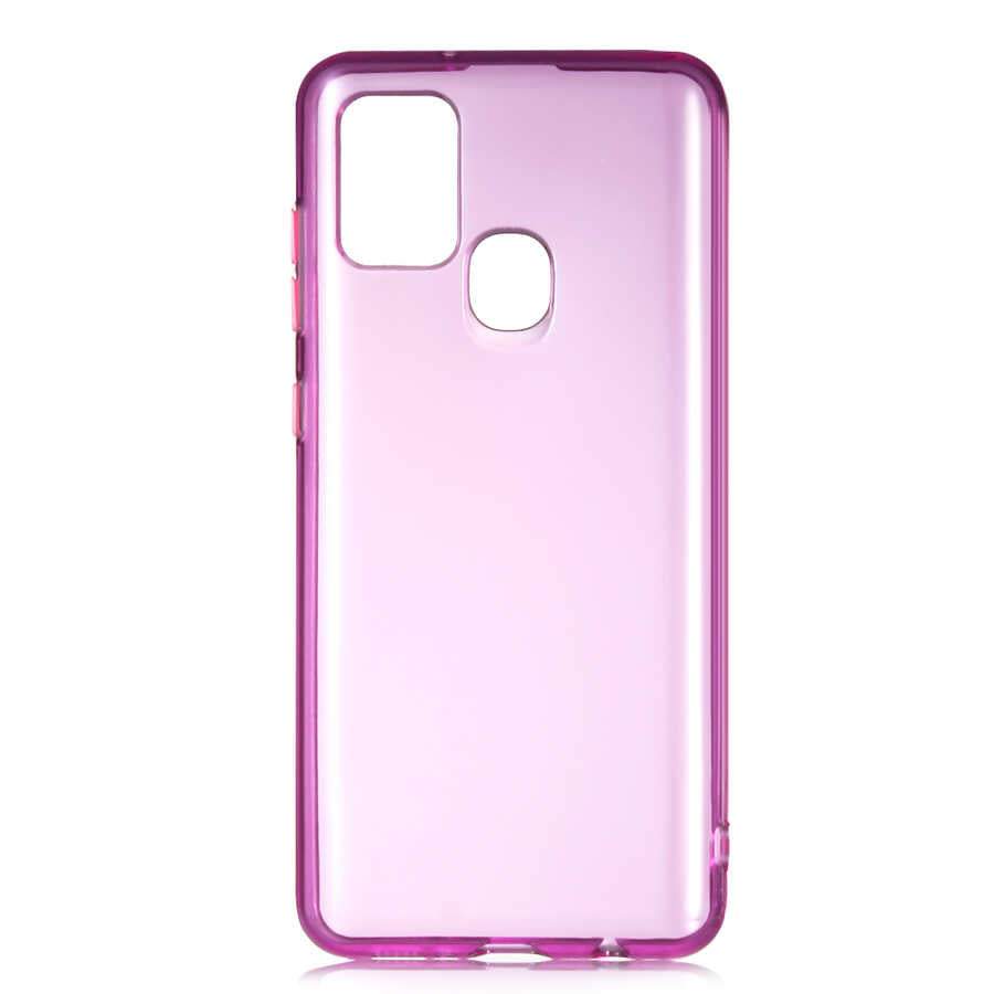 Galaxy A21S Kılıf Zore Bistro Kapak Mor