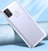 Galaxy A21S Kılıf Zore Kamera Korumalı Süper Silikon Kapak Renksiz