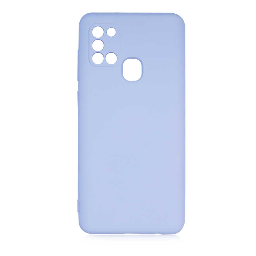 Galaxy A21S Kılıf Zore Mara Lansman Kapak Lacivert