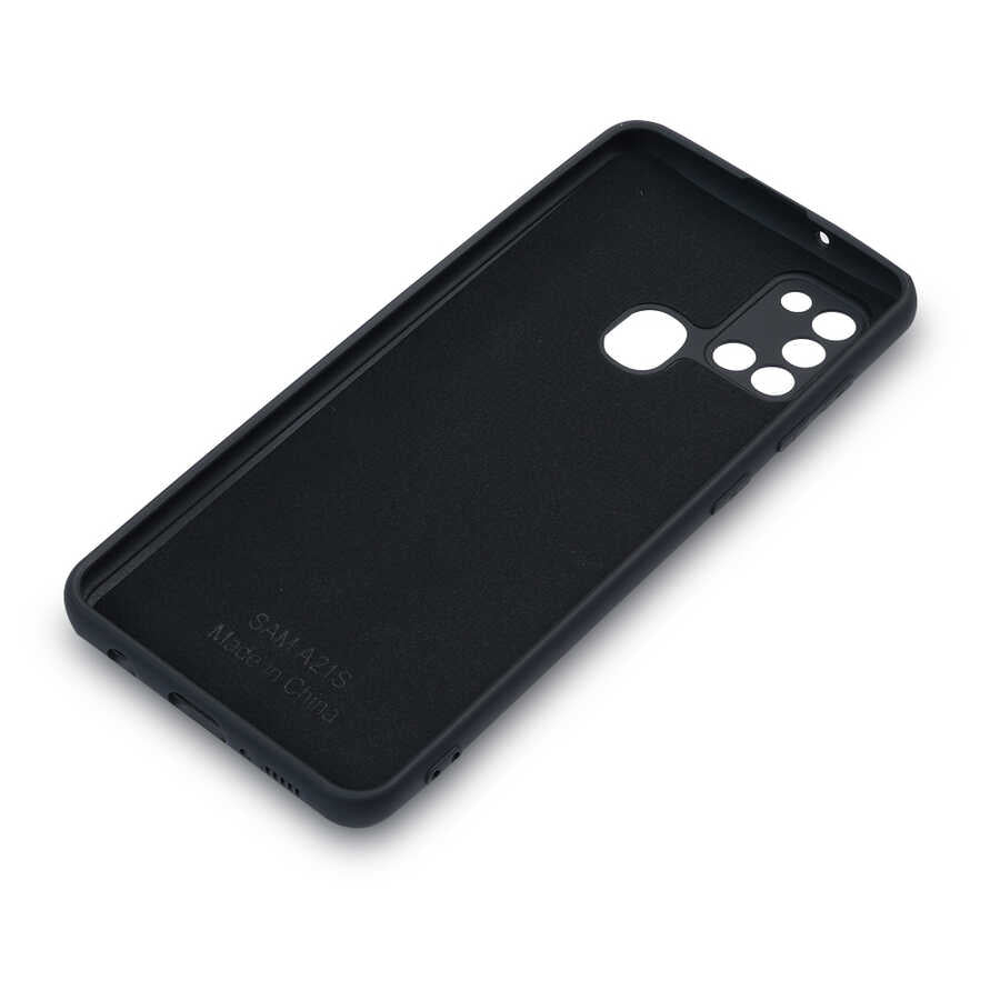Galaxy A21S Kılıf Zore Mara Lansman Kapak Lacivert