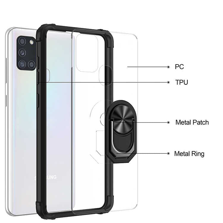 Galaxy A21S Kılıf Zore Mola Kapak Kırmızı
