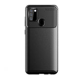 Galaxy A21S Kılıf Zore Negro Silikon Kapak Siyah