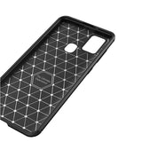 Galaxy A21S Kılıf Zore Negro Silikon Kapak Siyah