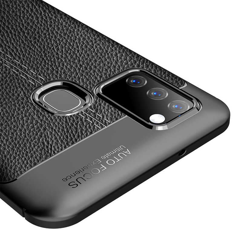 Galaxy A21S Kılıf Zore Niss Silikon Kapak Kırmızı