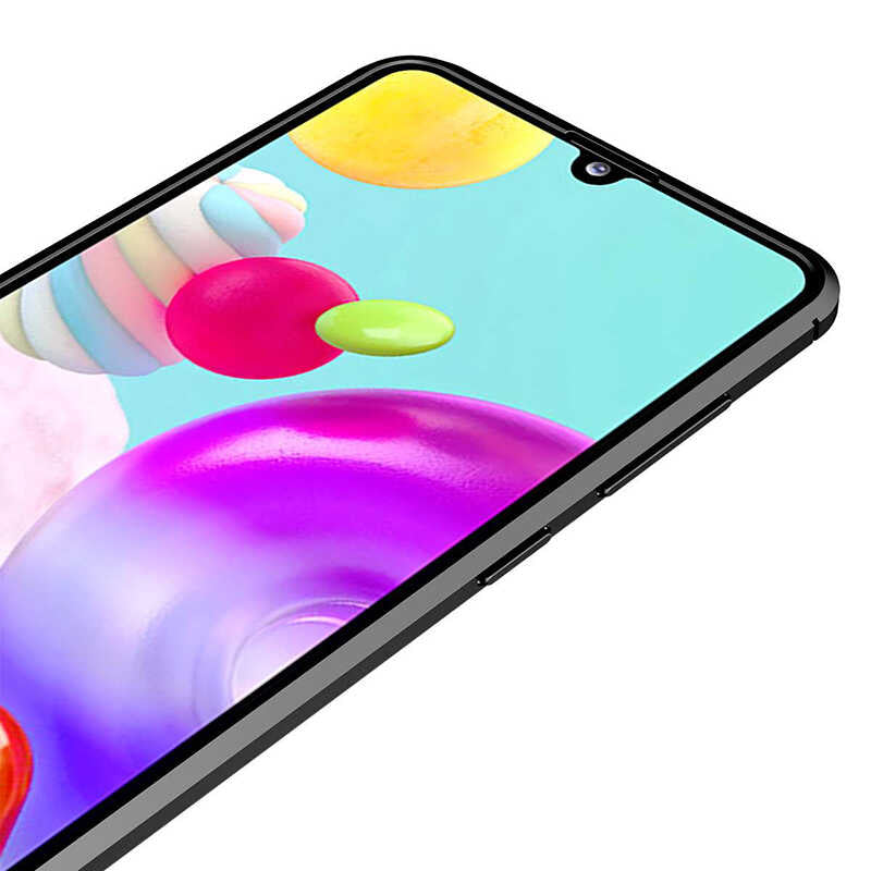 Galaxy A21S Kılıf Zore Niss Silikon Kapak Kırmızı