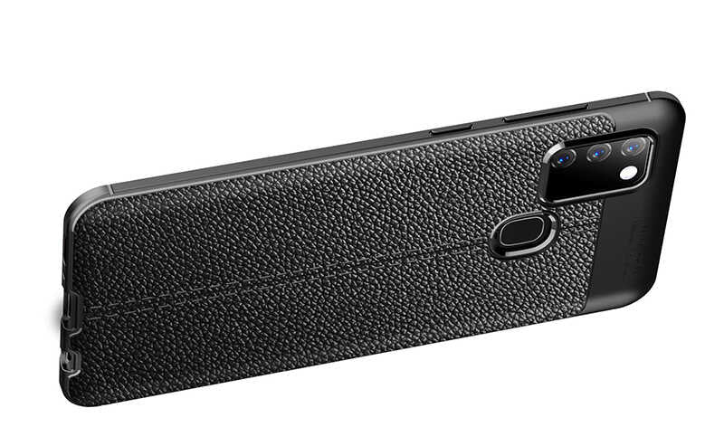 Galaxy A21S Kılıf Zore Niss Silikon Kapak Kırmızı