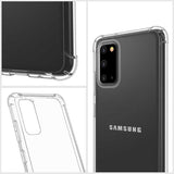 Galaxy A21S Kılıf Zore Nitro Anti Shock Silikon Renksiz