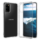 Galaxy A21S Kılıf Zore Nitro Anti Shock Silikon Renksiz