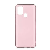 Galaxy A21S Kılıf Zore Premier Silikon Kapak Rose Gold